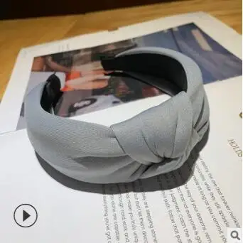 6 36 шт./лот DIY простой мульти Галстук Узел Полный 3D чистый цвет повязки на голову французский губка головных повязок инструмент для укладки аксессуар HA1691 - Цвет: 6