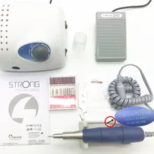 Authent 65 Вт 45000 об/мин Электрическая дрель для ногтей sharp 210 105L 2,35 мм модель Маникюр Педикюр пилка для ногтей маленькое оборудование для дизайна ногтей