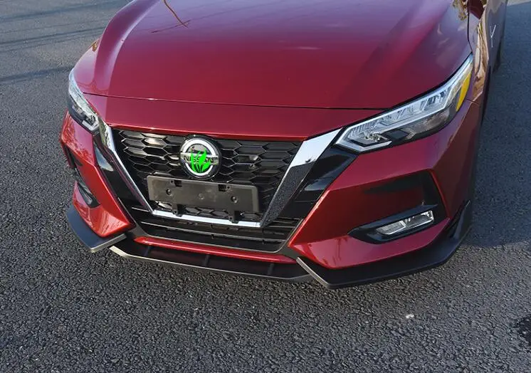Для Sentra Body kit спойлер- для Nissa Sentra ABS задний спойлер передний бампер диффузор защитные бамперы