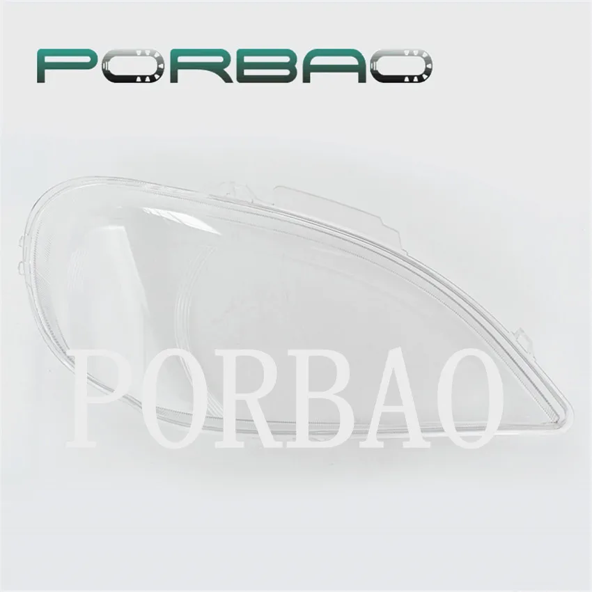 Прозрачная стеклянная крышка для фар для Benz W163 ML320 ML350 ML500, прозрачная крышка для фар 98-04, замена DIY