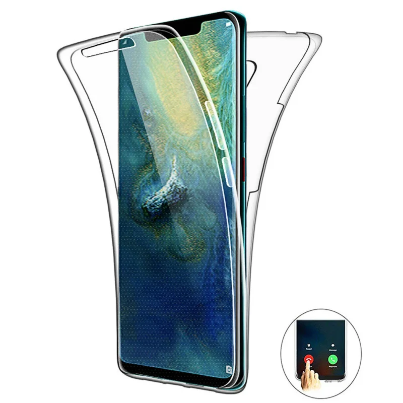 Новый прозрачный чехол для телефона Huawei Mate 9 10 20 X lite 30 Pro мягкий силиконовый из