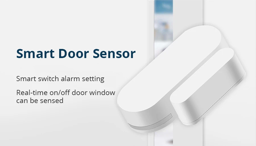 Zemismart Zigbee Smart Door Sensor Security Equipment Door Window Detectors Real