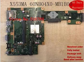

Laptop Mainboard For Asus X553 X553MA X553M Motherboard Mainboard WORKING (DAMAGED) 60NB04X0-MB1B00