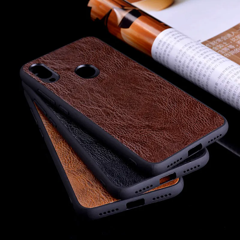 Чехол для Xiaomi Redmi Note 5 7 pro винтажный кожаный мягкий силиконовый чехол с рисунком