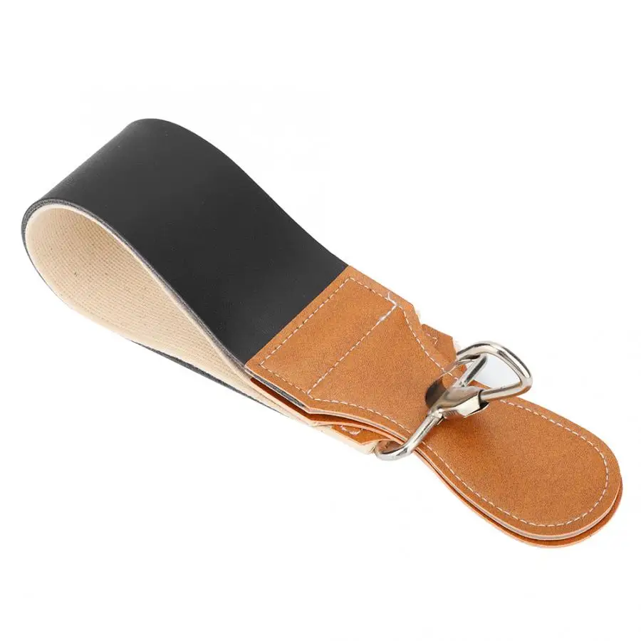 Лезвия для бритья двухсторонние из искусственной кожи Strop Прямые ножи для бритья точилка для заточки ремень безопасности бритвы для мужчин