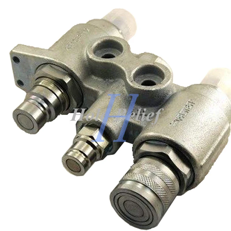 6678076 Hydraulic Block Coupler Assy For Bobcat Skid Steer Loaders 863