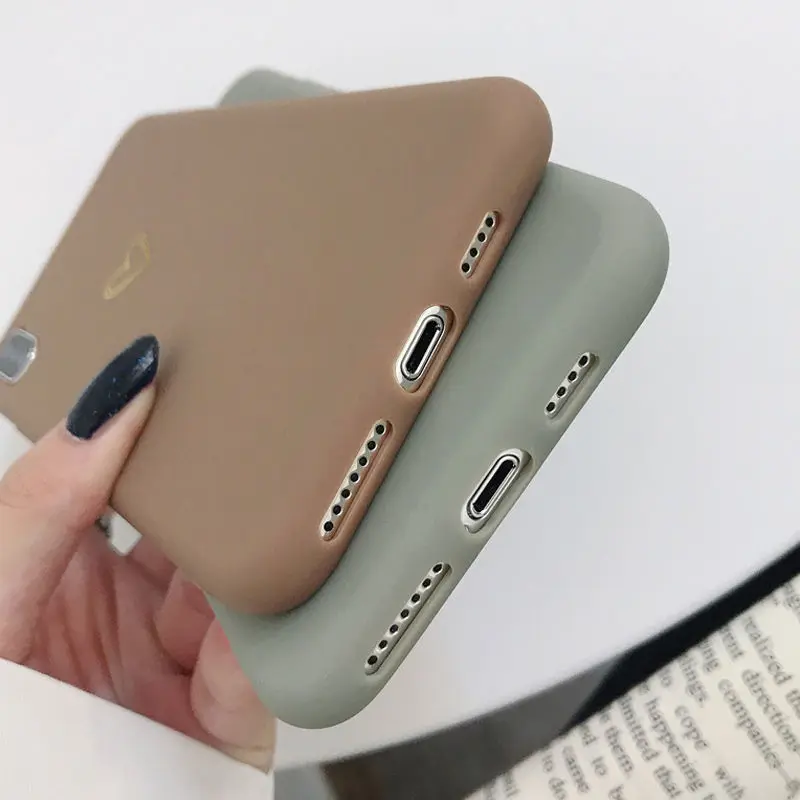 Lovebay пары чехол для телефона для iPhone X XR XS Max 7 8 6 6s Plus Любовь Сердце милый карамельный цвет Мягкий ТПУ силиконовый чехол