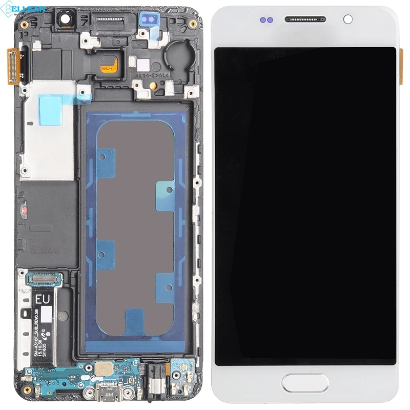 Catteny A3 дисплей для samsung Galaxy A310 ЖК-экран с сенсорным дигитайзером сборка Замена A310F ЖК-дисплей с рамкой