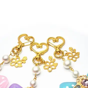 

5Pcs Metal Snap Hook Lobster Clasps Lanyard with Keyring for Keychain DIY Bags