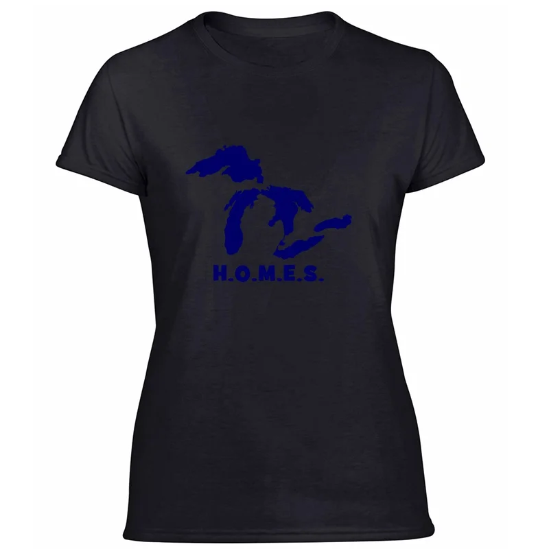 Crazy Classic Great Lakes дома H.O.M.E.S. Футболка для мужчин известных мужчин футболки с вырезом лодочкой размера плюс S-5xl
