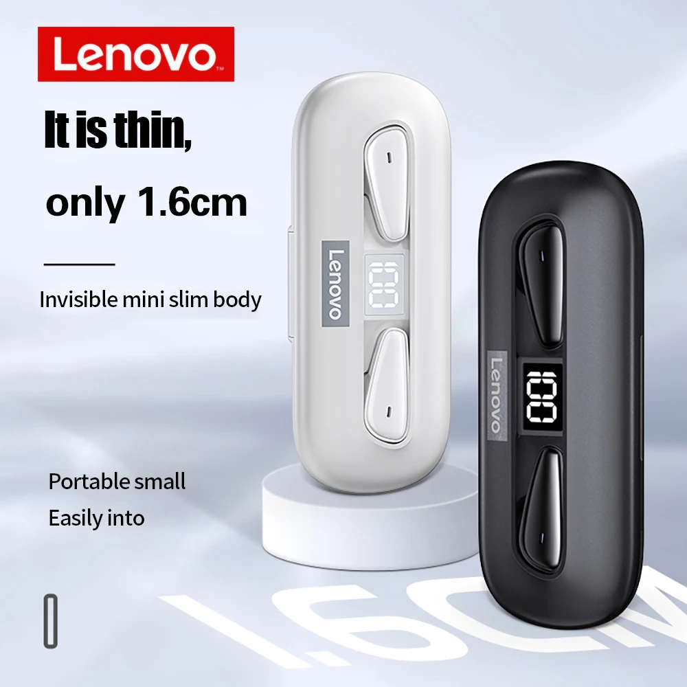 NEW Lenovo XT95 TWS Bluetooth Earphones Ultra Thin Wireless Headphones Touch Control AI With Mic Digital Display Sports Headsets |
