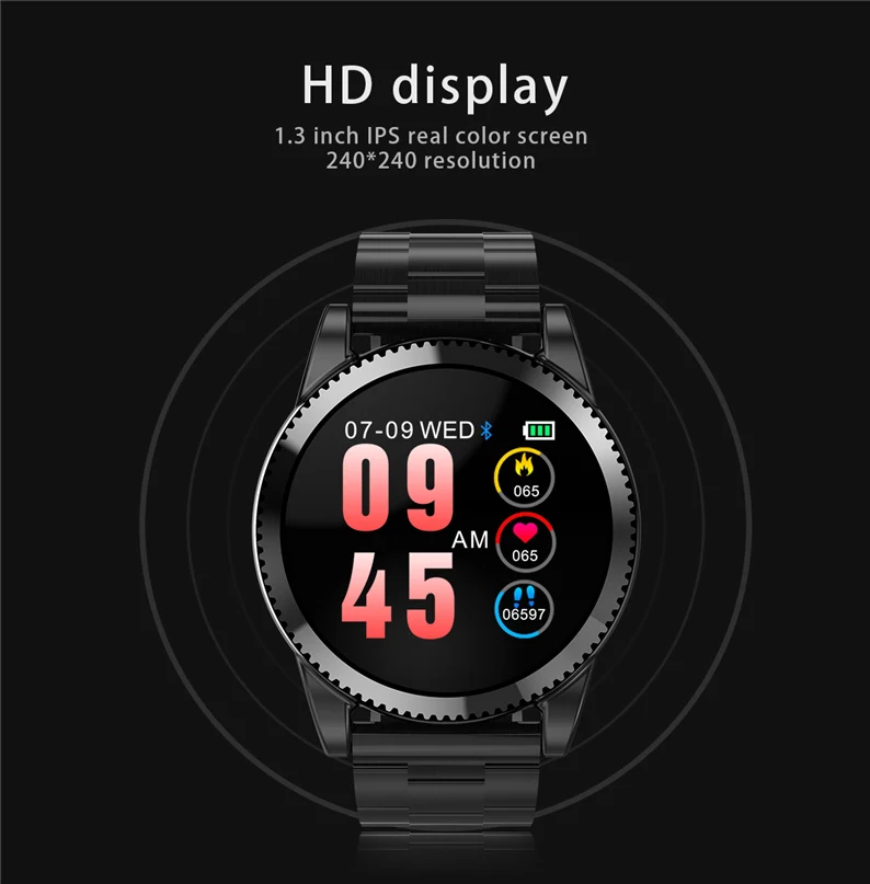 L16 Смарт-часы Мужские IP68 водонепроницаемые Reloj Hombre SmartWatch с кровяным давлением пульсометр спортивные фитнес-браслет часы