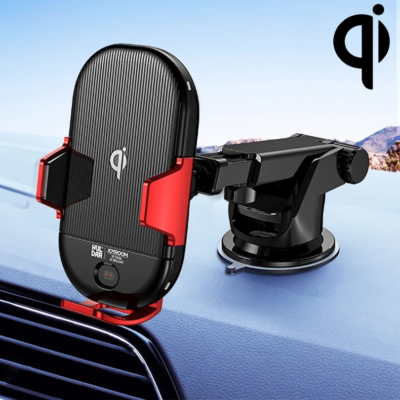 

JOYROOM Car Phone Holder Stand 2 In 1 Car Air Vent Instrument Console Intelligent Wireless Charging Bracket
