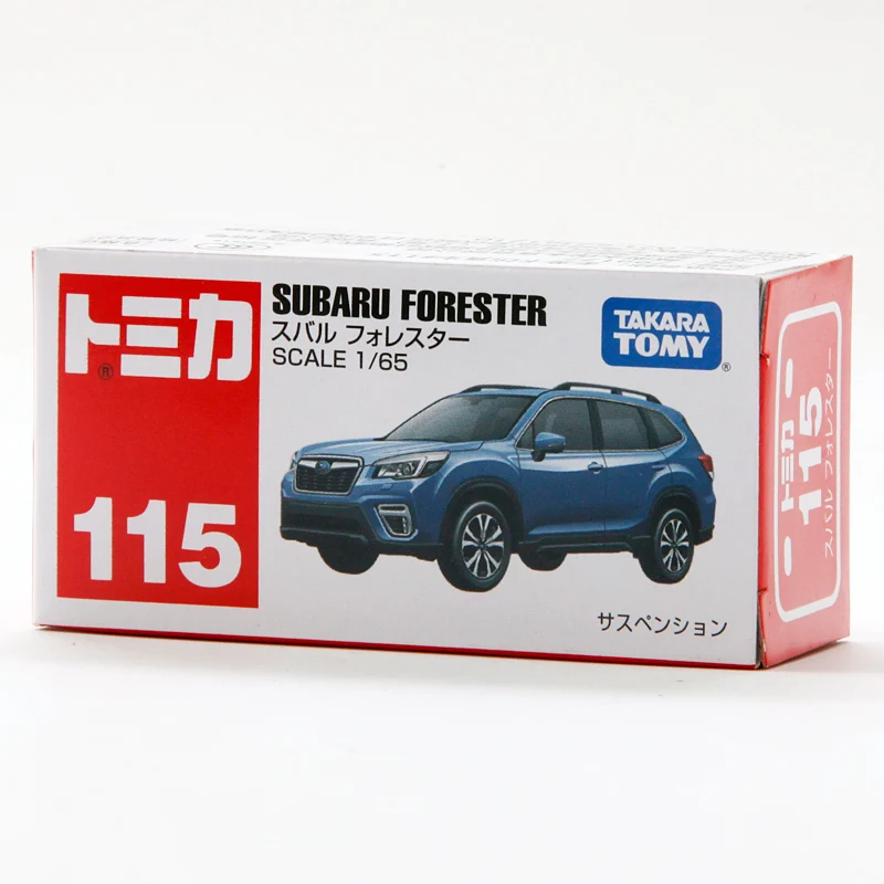 S01Takara Tomy Tomica 1: 65 Subaru Forester внедорожник Литье металла автомобиль игрушечный № 115