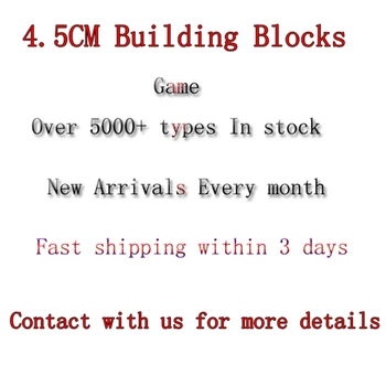 

Single GAME Ram Man HE-Man Overwatch Anduin Wrynn Vancleef Halo Firenze Zombie building block toys for children