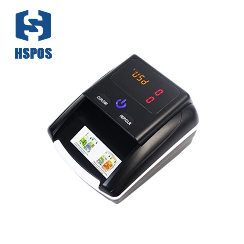 

Portable money Counter HS-130 Multi-national currencies can be customized Support for USD and EUR