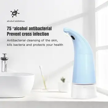 

250ml Protective Equipment Holder System Portable 250ML Bathroom Automatic Foam Soap Dispenser Ouchless Automatic Hand Washer