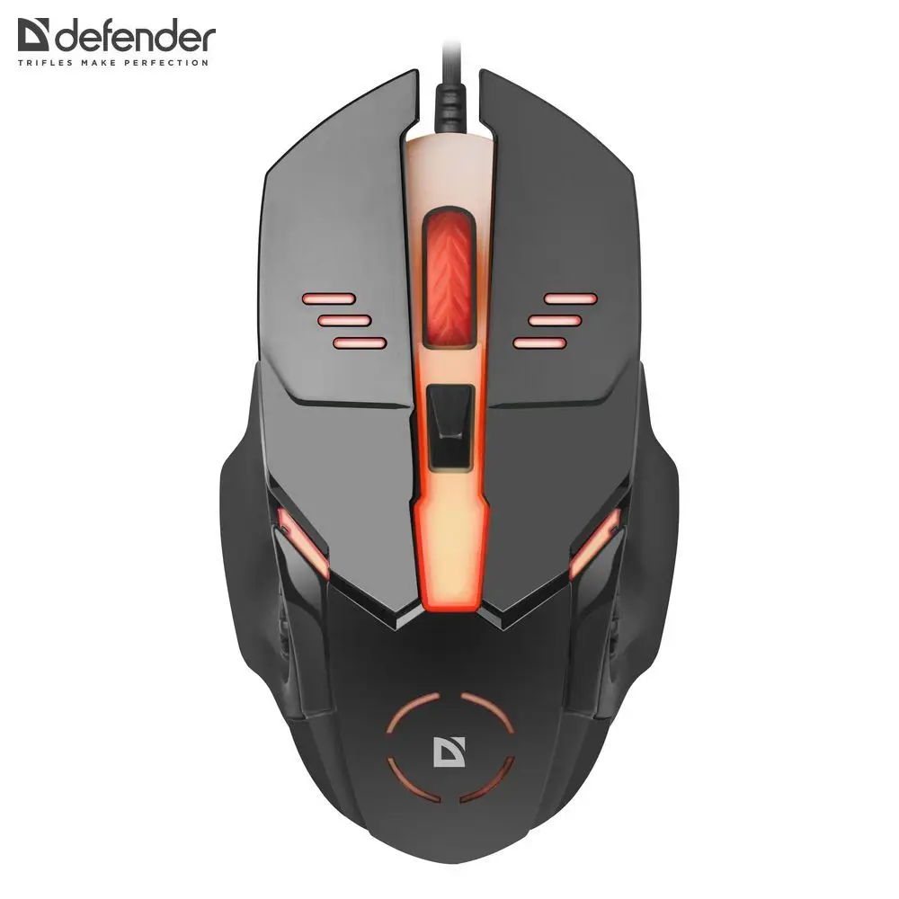 Компьютерная мышь Defender Ultra Gloss MB-490 7цветов,4кнопки,800-1000dpi