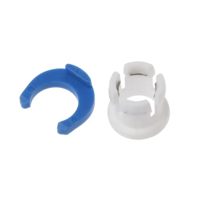 Best 10Sets Bowden Tube Clamp Pipe Horse Clip Fixed 6mm 3D Printers Parts Shoe Coupling Collet Part