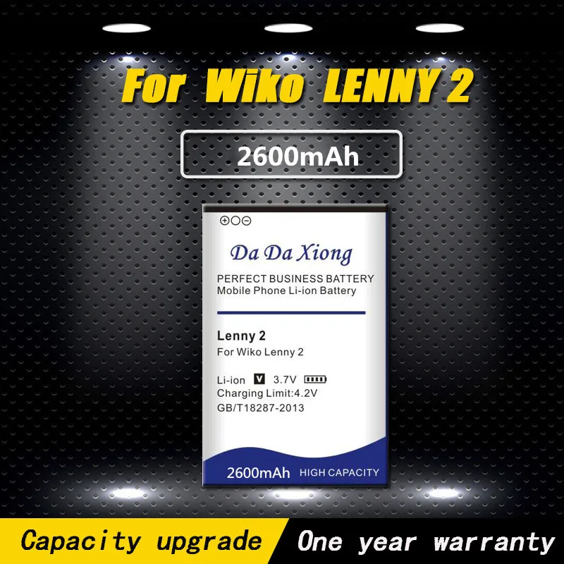 High quality 2600mAh Battery for LENNY Wiko 2 Phone Bateria | Мобильные телефоны и аксессуары
