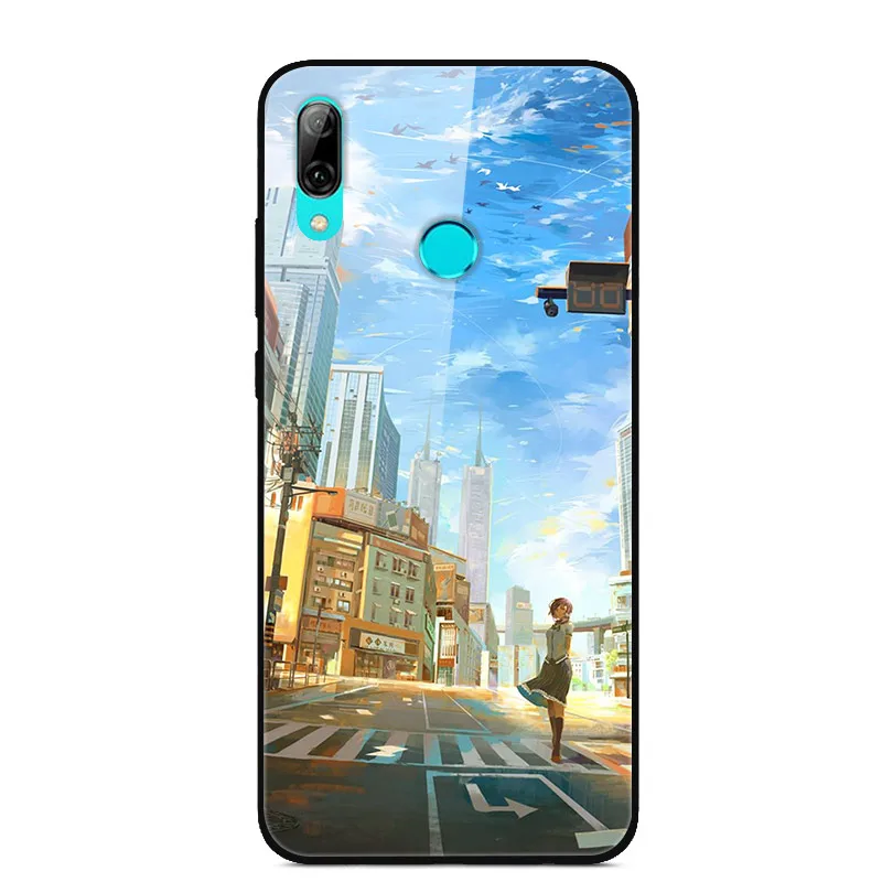 Для huawei Honor 9X чехол из закаленного стекла для huawei Honor 9X STK-LX1 Honor 9X Премиум чехол мягкий бампер чехол для Honor 9X X9 - Цвет: розовато-Серый