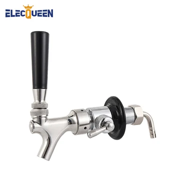 

US Standard Beer Tap with Flow Control Valve, G5/8 Shank Adjustable Draft Beer Faucet Tap Homebrew Kegerator Tap Dispenser 2020