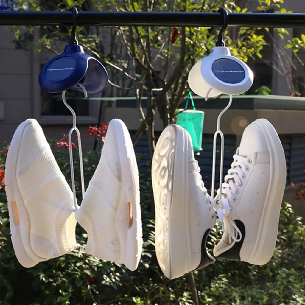 Coat Hanger Holder Space Saving six Laps Per Minute Durable Solar-Powered Rotating for Terrace Home Plush Toys Pillow Shorts | Дом и сад