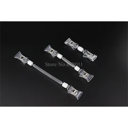 Clips pour étiquettes publicitaires en plastique de taille moyenne, 20 pièces, porte étiquette, affiche Photo, pince pour carte papier de bureau 