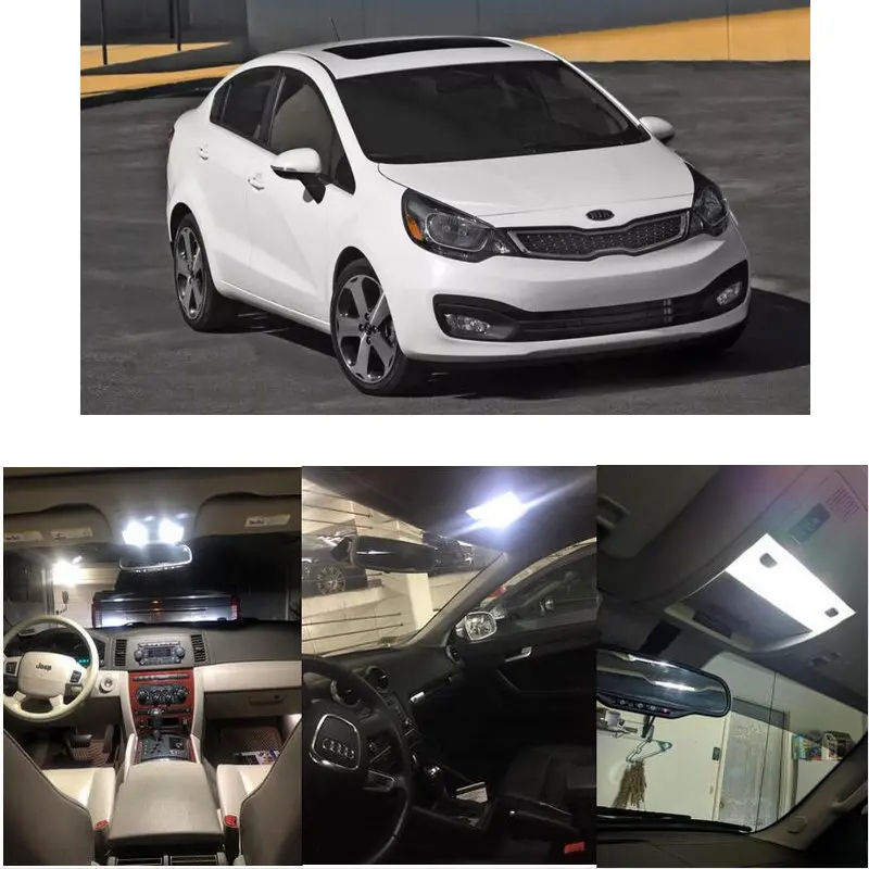 Внутренние светодиодные лампы для Kia Forte Koup Optima Sorento Rio хэтчбек седан Soul Sportage 2013 |