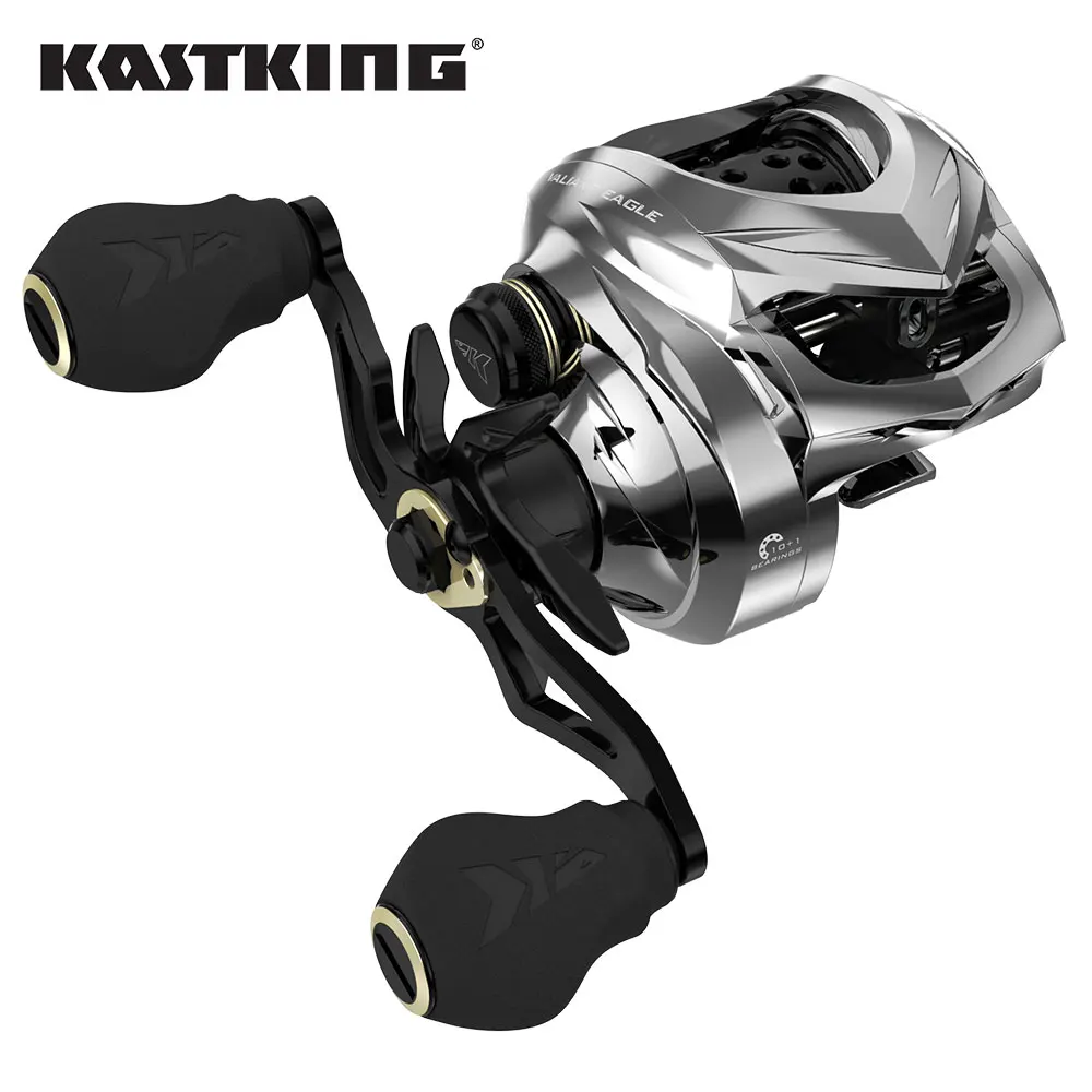 KastKing Sistema de cebo Valiant Eagle, Baitcasting carrete de pesca