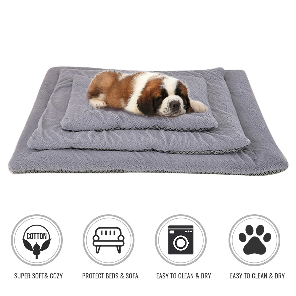 Bone Pet Bed Warm Pet Bed Linen For Small Medium Large Dog Soft Pet Bed For Dogs Washable House Cat Puppy Cotton Kennel Wash Bone Pet Bed Warm Pet Bed Linen For Small Medium Large Dog Soft Pet Bed For Dogs Washable House Cat Puppy Cotton Kennel Wash