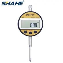SHAHE 0,01 мм 12,7 мм/25,4 мм цифровой электронный циферблат, индикатор, измерительный прибор, прецизионные измерительные инструменты, электронный циферблат