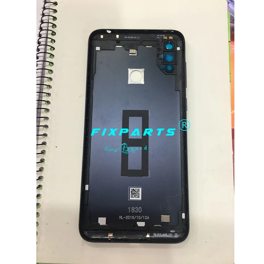 Оригинальная задняя крышка Корпус для ASUS ZenFone Max M2 ZB633KL ZB632KL задняя крышка Батарея двери с кнопка регулировки громкости Камера объектив