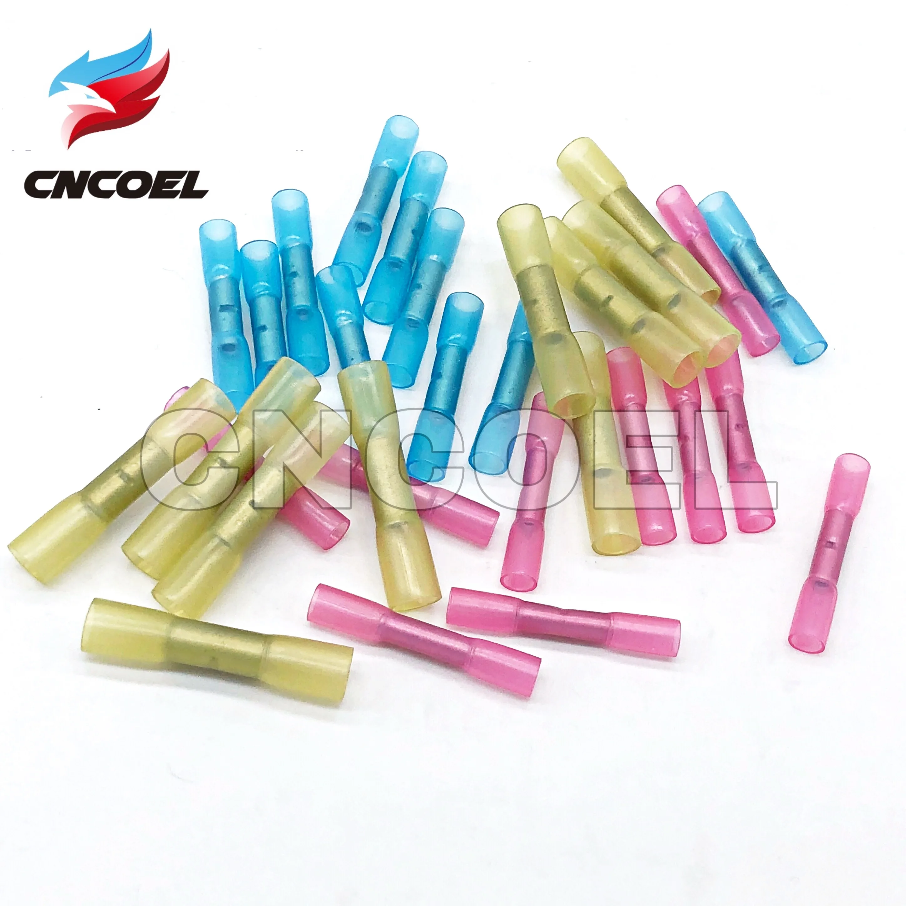 200 шт Водонепроницаемый уплотнитель паяльник 3 размера изолированный Электрический провод кабель обжимные клеммы Комплект разъемов с коробкой