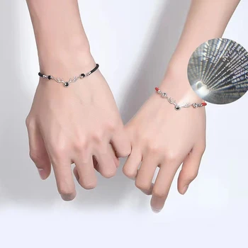 

All the way have you antlers 520 memory red rope bracelet woman 100 languages I love you couple bracelet