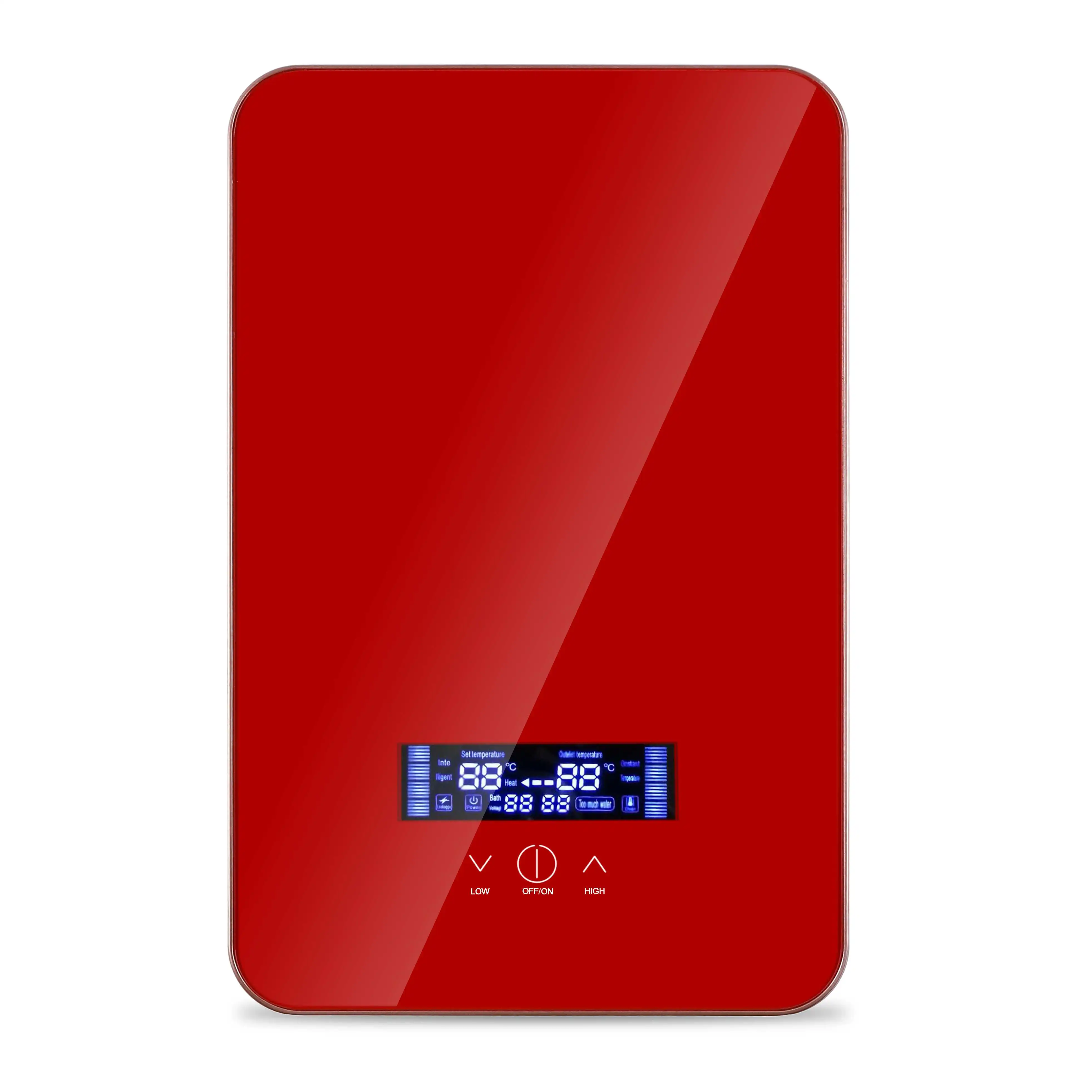 8500W 220V chauffe eau électrique instantané sans réservoir chaudière salle de bain douche ensemble sûr et Intelligent suspendu opération tactile