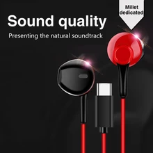 Тип-c USB микрофон Игровые наушники динамический круг наушники-вкладыши Бас Металл шумоподавление Гарнитура для samsung huawei Xiaomi