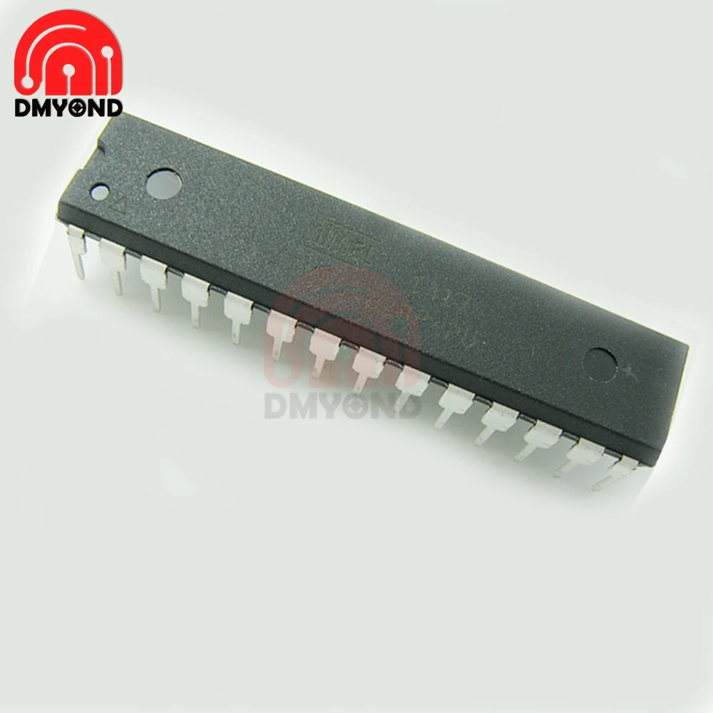 Оптовая продажа 1 шт. ATMEGA328P PU 28 ATMEGA328 DIP 328P новая модель для ARDUINO UNO R3|Детали и