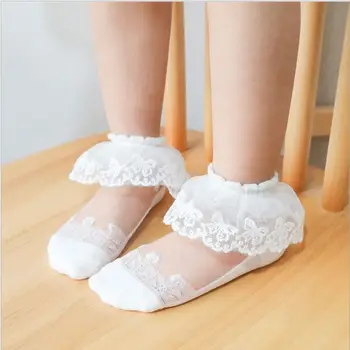 

Baby girl socks Thin Comfortable Breathable Cotton Fashion Baby Socks Toddler Girls summer short socks for 0-5Year