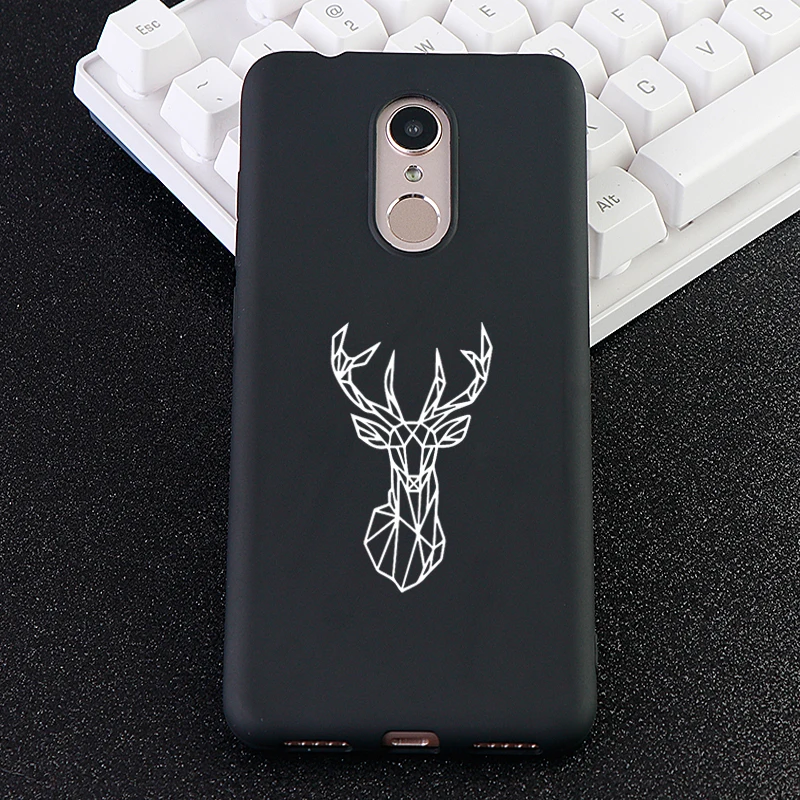 Забавный чехол для телефона Xiaomi Redmi Note 6 MIX 2 3 S 8 SE Youth Max 4x5 A Pro чехлы с оленями мягкие