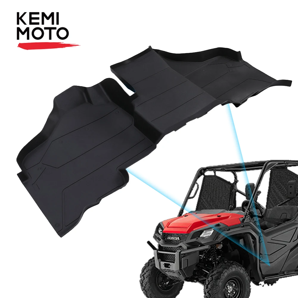 UTV передний резиновый коврик для ног для Honda Pioneer SXS 1000 M5 M3 пола протектора коврики лайнер