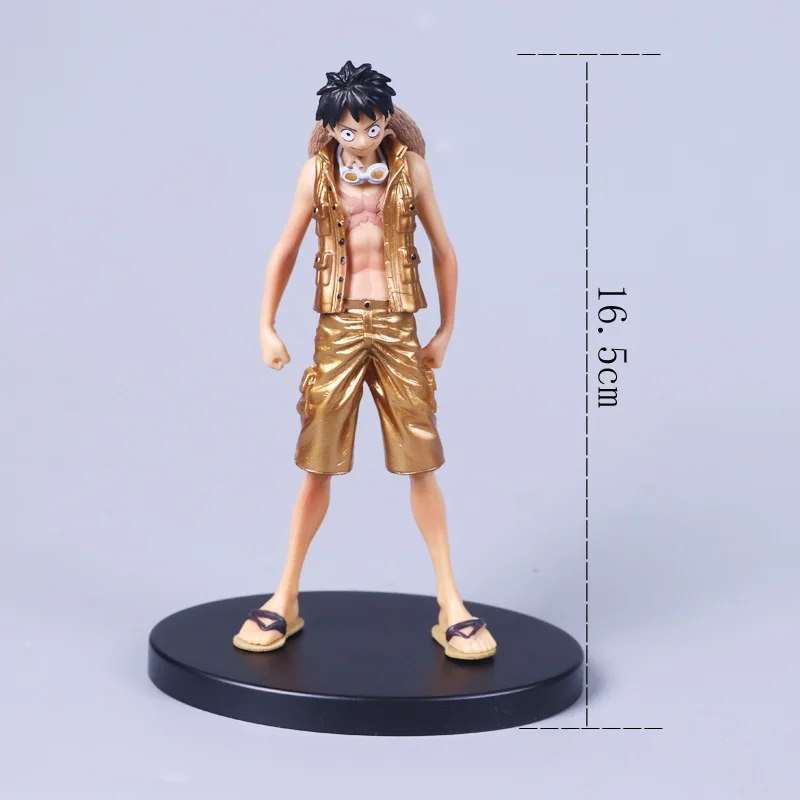 Haledongman One Piece Theater Version Gold Yellow Gold Emperor Luffy Sauron Sanji Gold Limited Edition