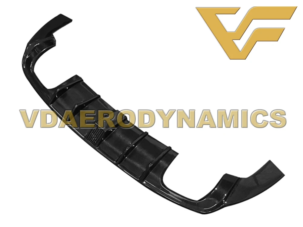 Подходит для 13-16 Audi 8V1 8VK A3 4Dr VAD-S карбоновый задний диффузор для губ Бампер Комплект-4 стиля на выбор
