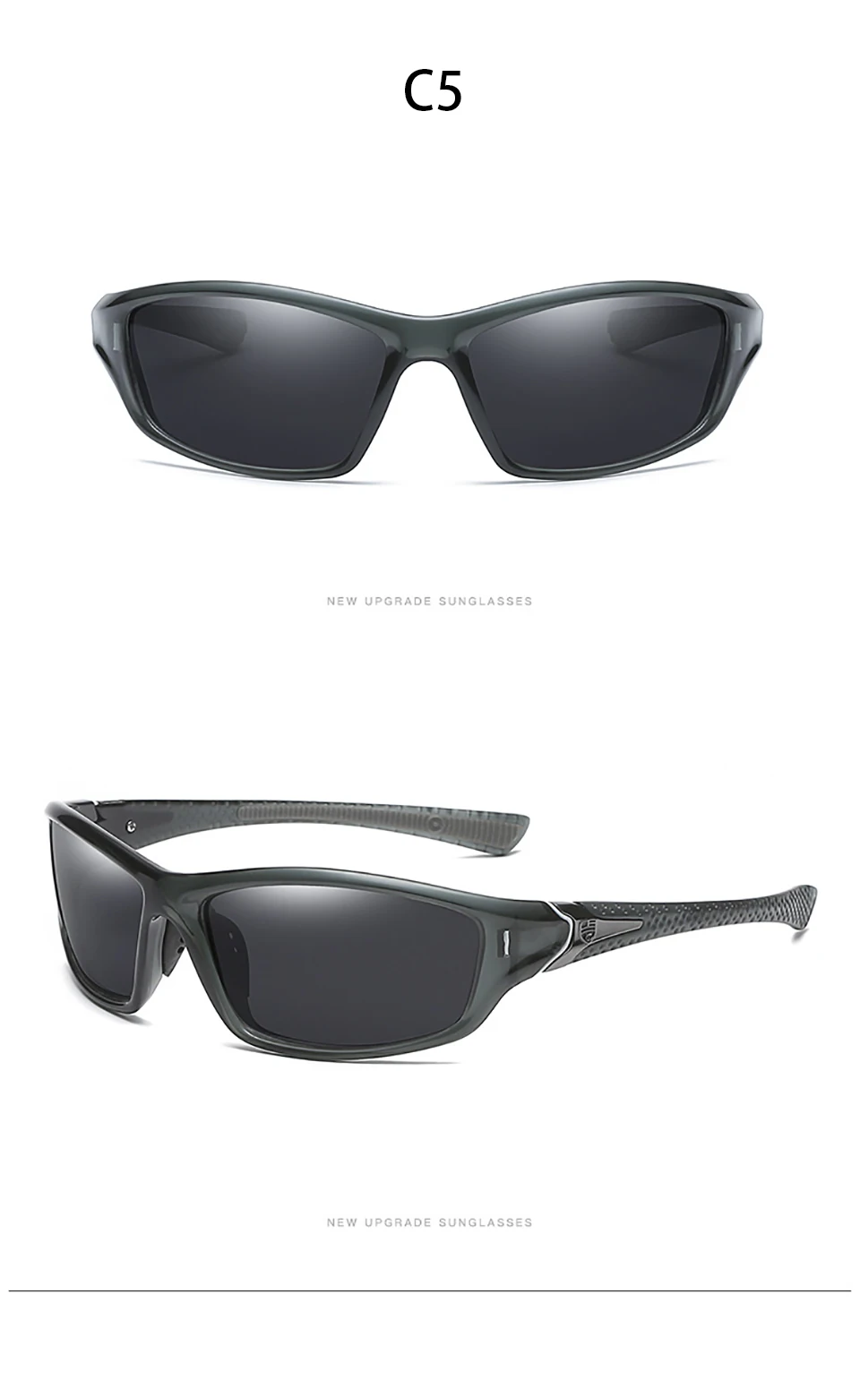 iGUETTA High Quality Square Polarized Sunglasses Men TR90 Glasses Frame Sunglass Men Luxury Brand Men Fashions UV400 IYJC670