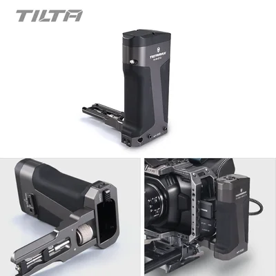 Tilta BMPCC 4 к 6 к клетка Полная Клетка Половина Клетка SSD держатель Верхняя ручка опорная пластина солнцезащитный козырек для BlackMagic BMPCC 4 к 6 к аксессуары - Цвет: F570 power handle