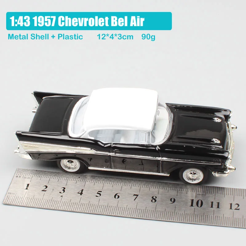 1/43 маленькие бренды Yat Ming 1957 Chevrolet Bel, воздушная литьевая модель, копия автомобиля, мини-дисплей, подарок для взрослых