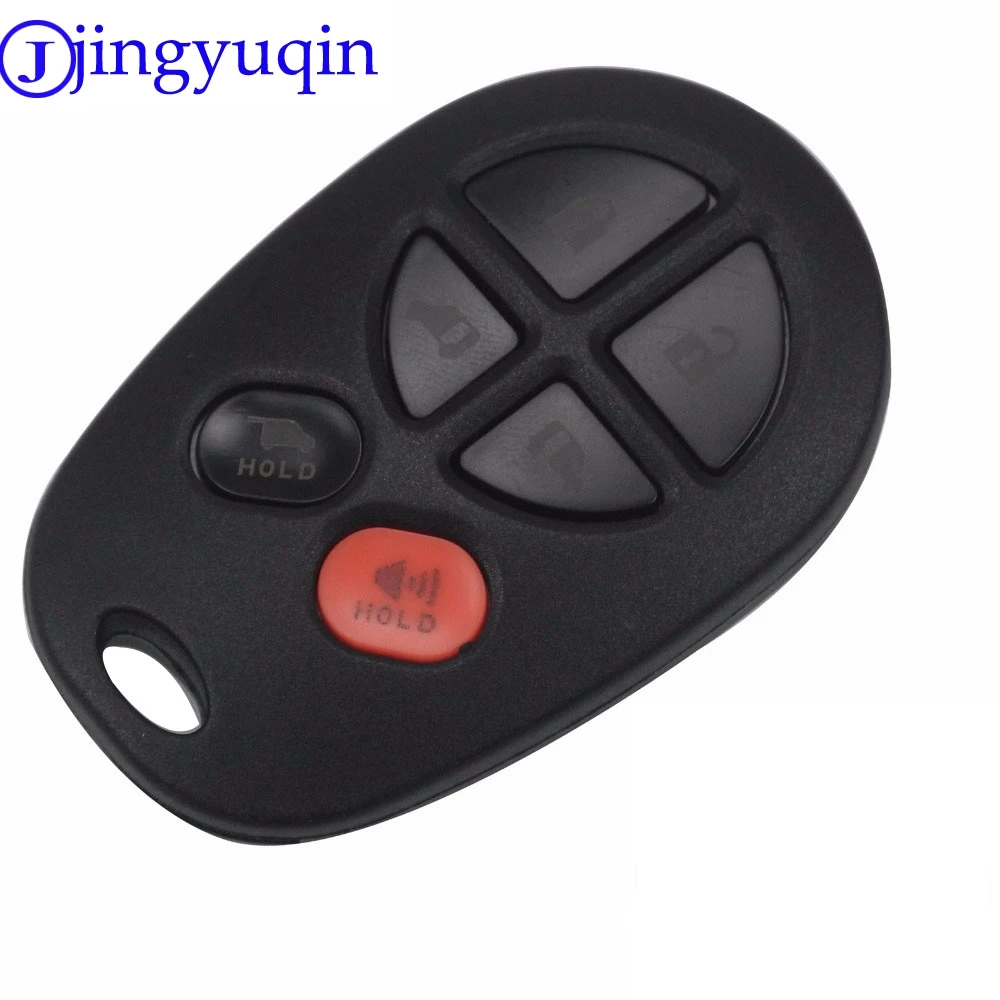 Jingyuqin 10p дистанционный ключ брелок от машины 6B чехол для Toyota Sienna 2004 2005 2006 2007 2008 2009