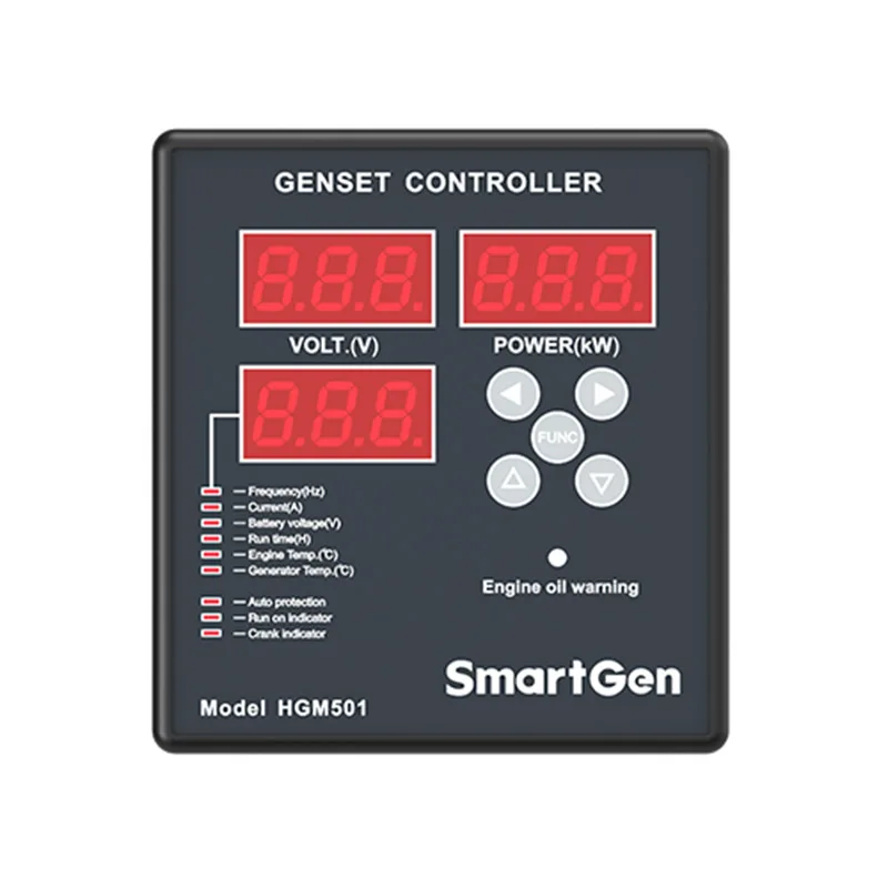 HGM501smart цифровой контроллер для управления и защиты одномоторных генераторных комплектов