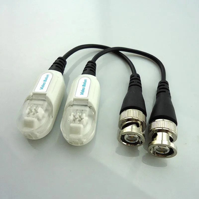 10 пар разъем для видеонаблюдения пассивный видео трансивер Bnc Cat5 Utp Dvr безопасности аксессуары для камер видеонаблюдения витой L19
