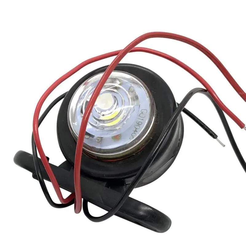 12 V/24 V Автомобильный Светодиодный Боковой габаритный указатель поворота светодиодные боковые габаритные огни нарядное красно-белое Авто Боковой габаритный фонарь автомобиля Внешнее освещение грузовик габаритные огни